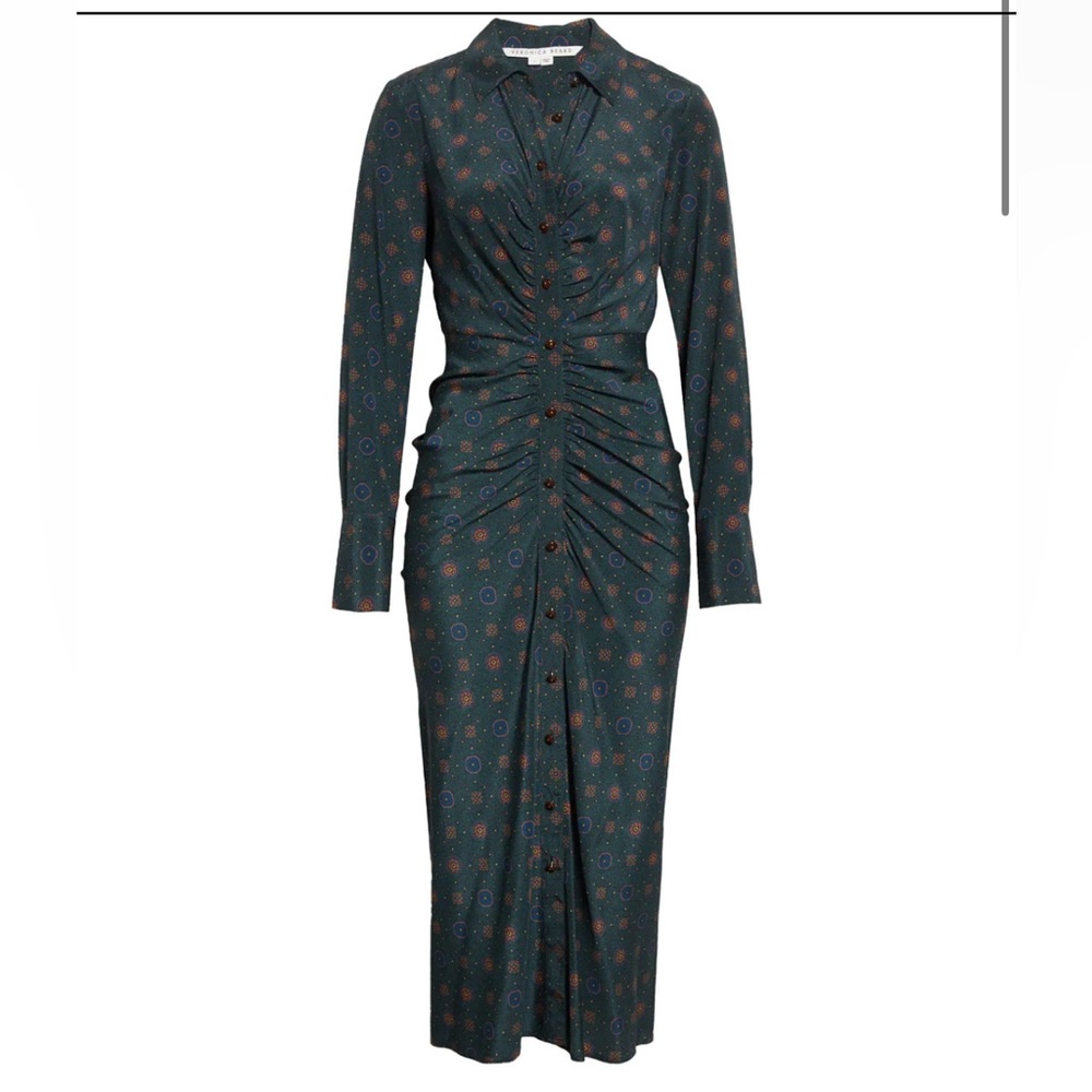 Veronica Beard Emerald Meshki Dress